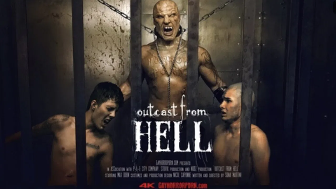 Outcast from Hell backdrop