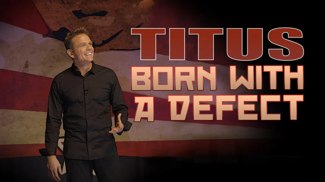 Christopher Titus: Born With a Defect backdrop