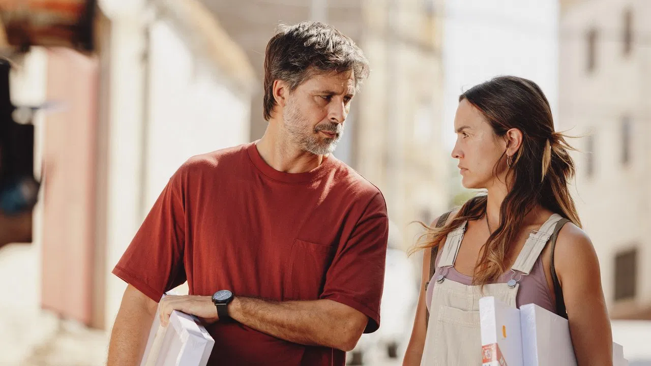 The Good Luck backdrop