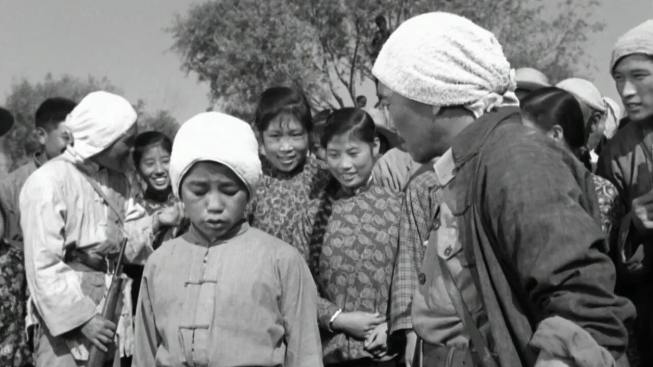 Zhang Ga the Soldier Boy backdrop