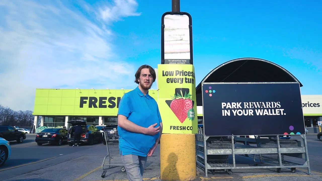 Honey on Pizza backdrop