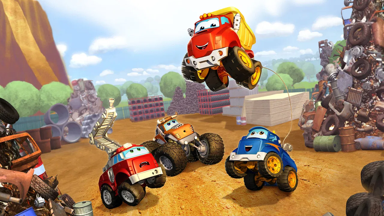 The Adventures of Chuck and Friends backdrop