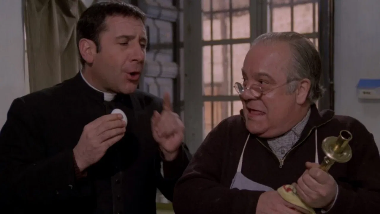 Un curita cañón backdrop