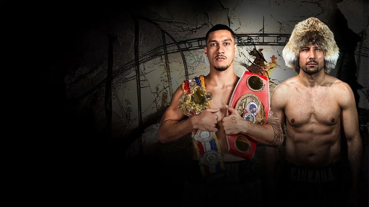 Jai Opetaia vs. Huseyin Cinkara backdrop