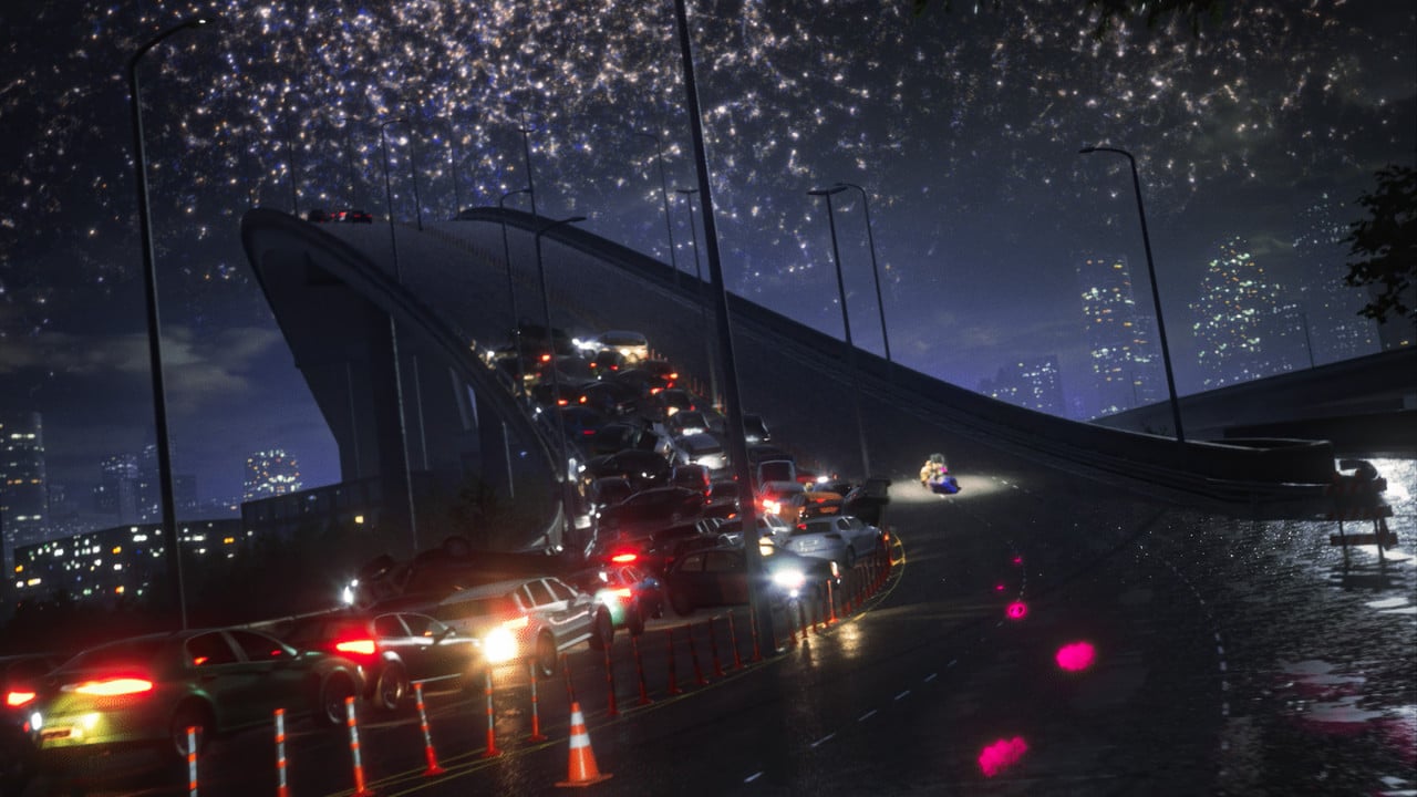 It Is Just The Night Winds Waving The Tree Branches backdrop