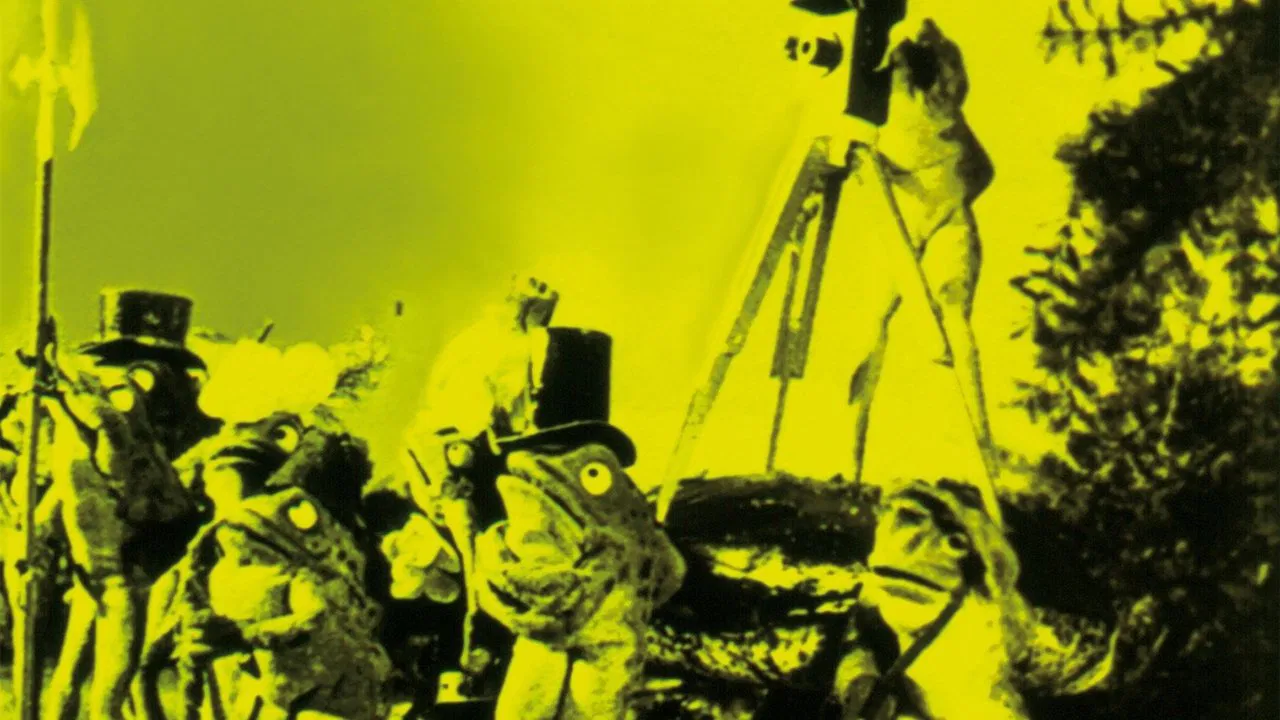 The Frogs Who Wanted a King backdrop