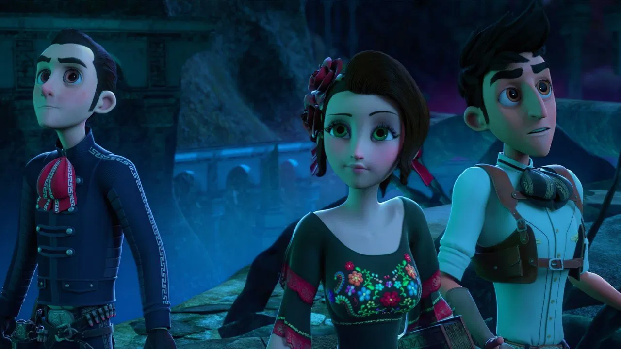 Salma's Big Wish backdrop