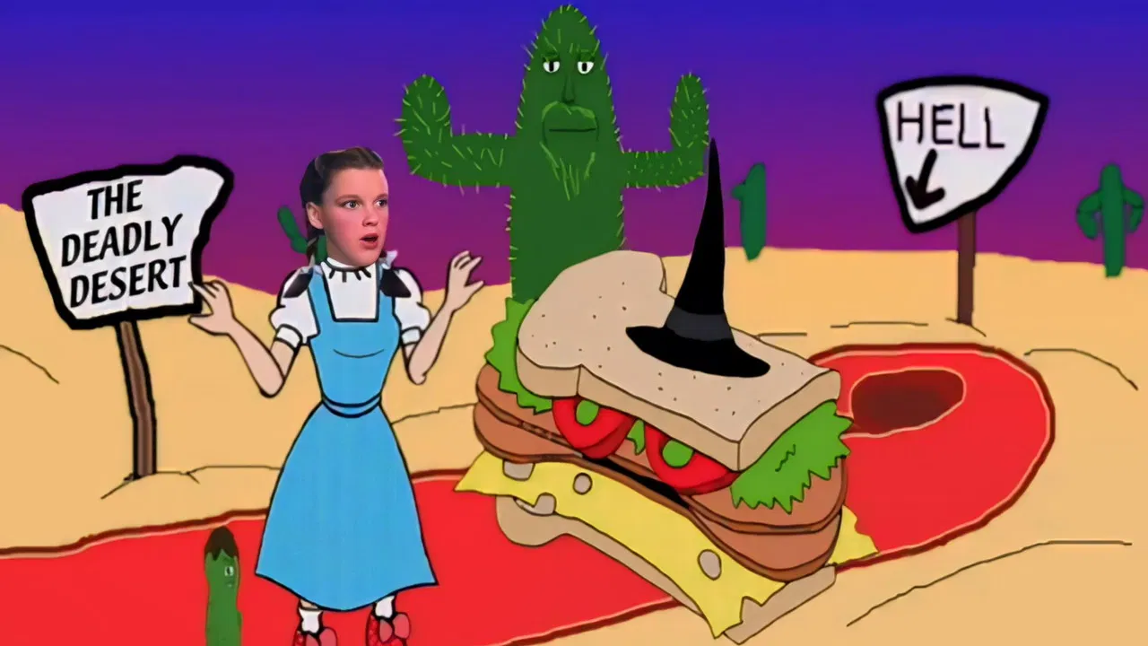 Wizard of Oz 3: Dorothy Goes to Hell backdrop