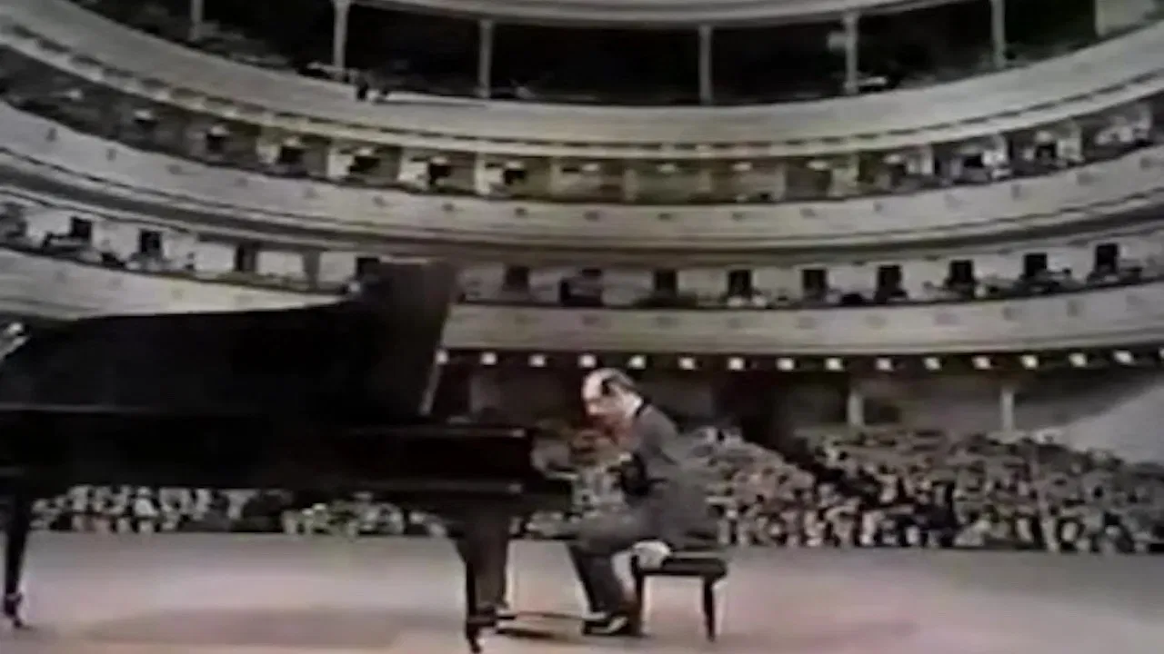 Vladimir Horowitz: A Television Concert at Carnegie Hall backdrop