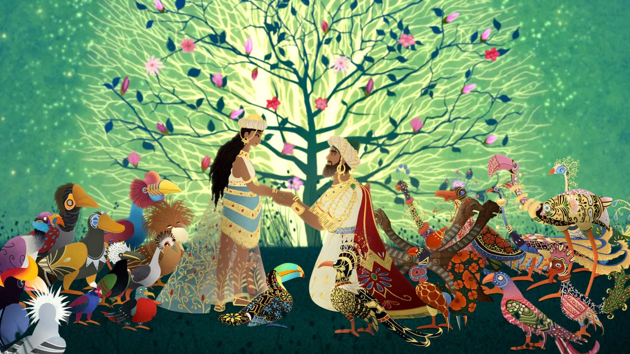 Metamorphosis backdrop