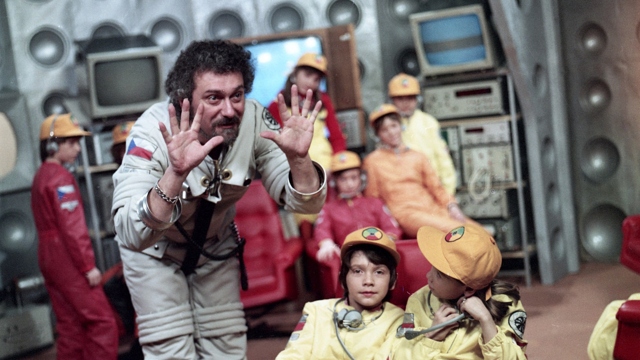 Kouzelný kolotoč backdrop