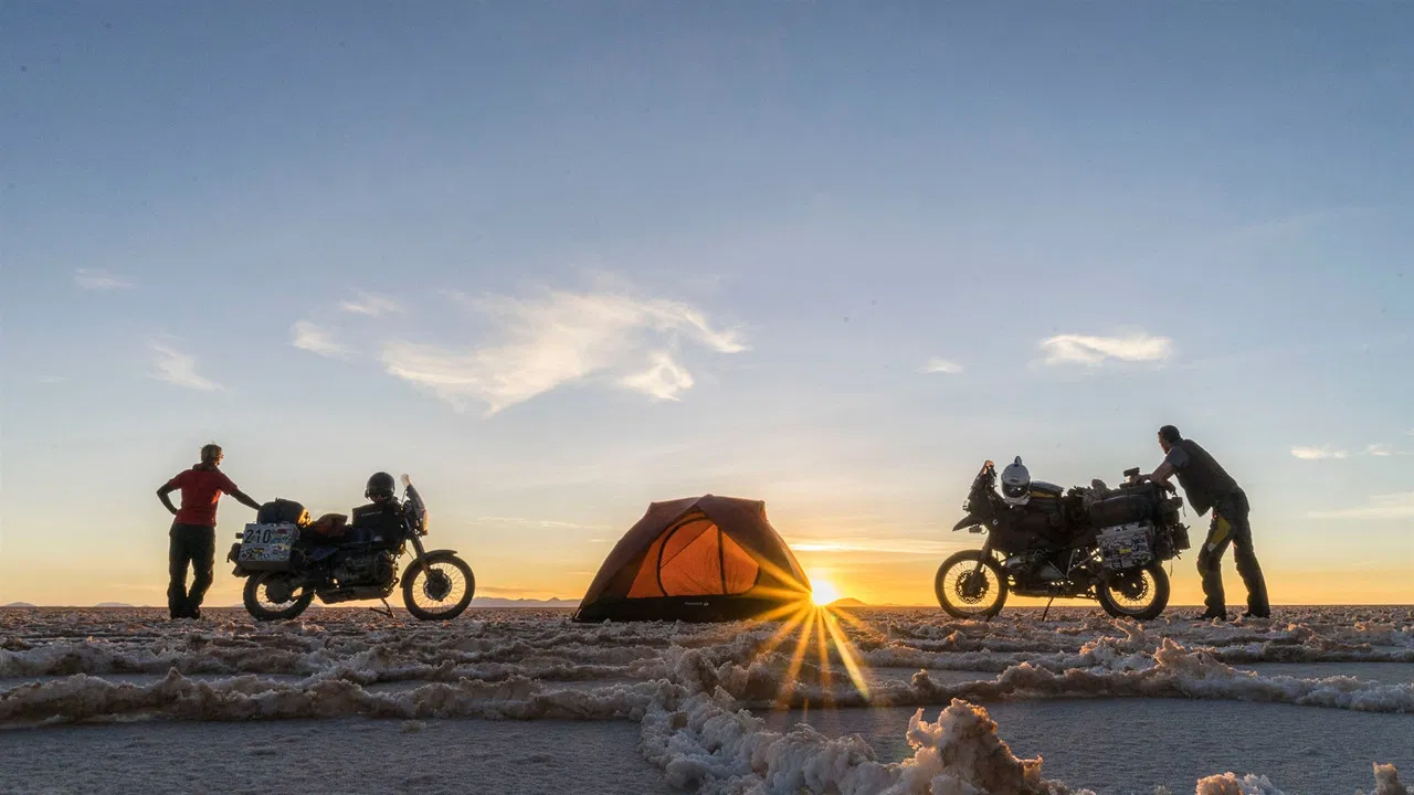 Somewhere Else Together backdrop