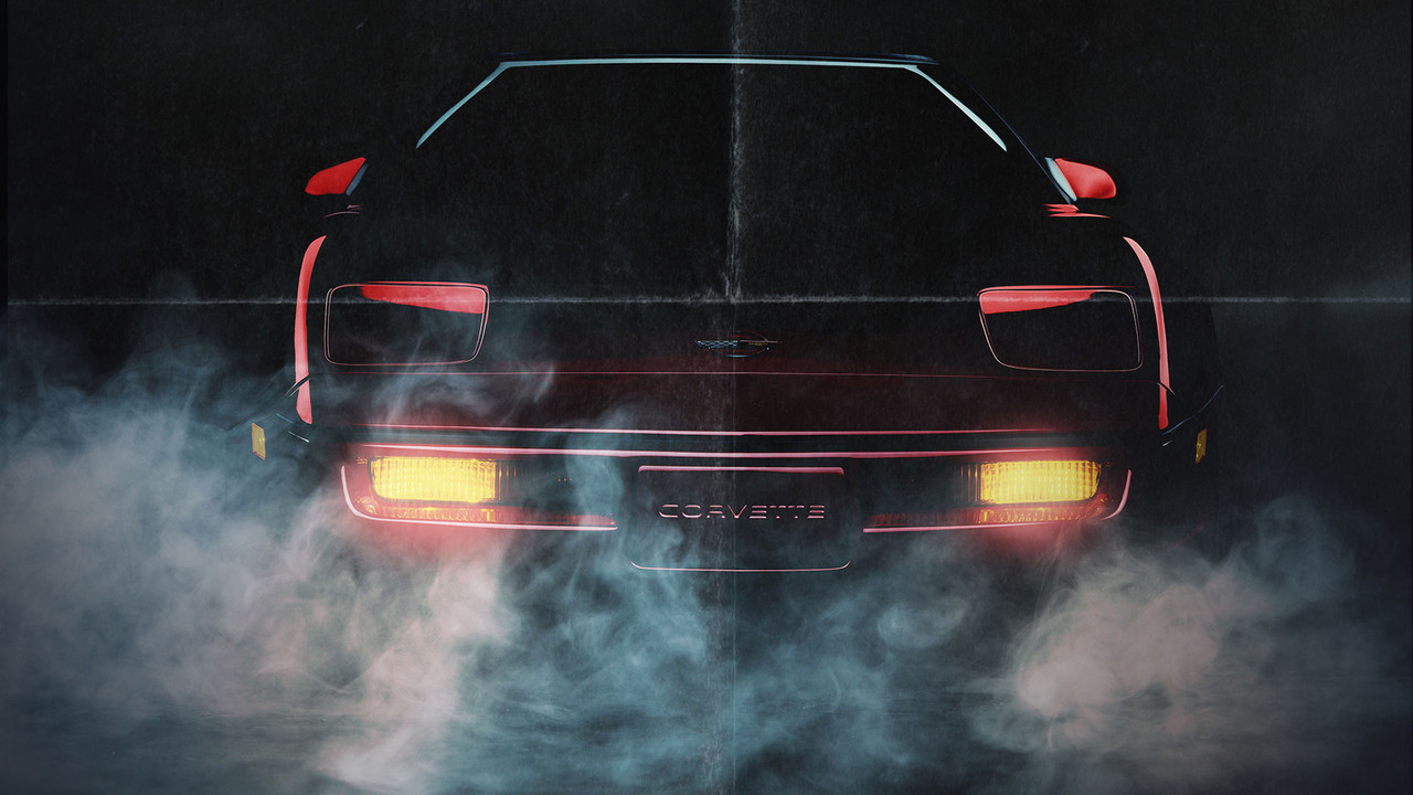 The Lost Corvette backdrop