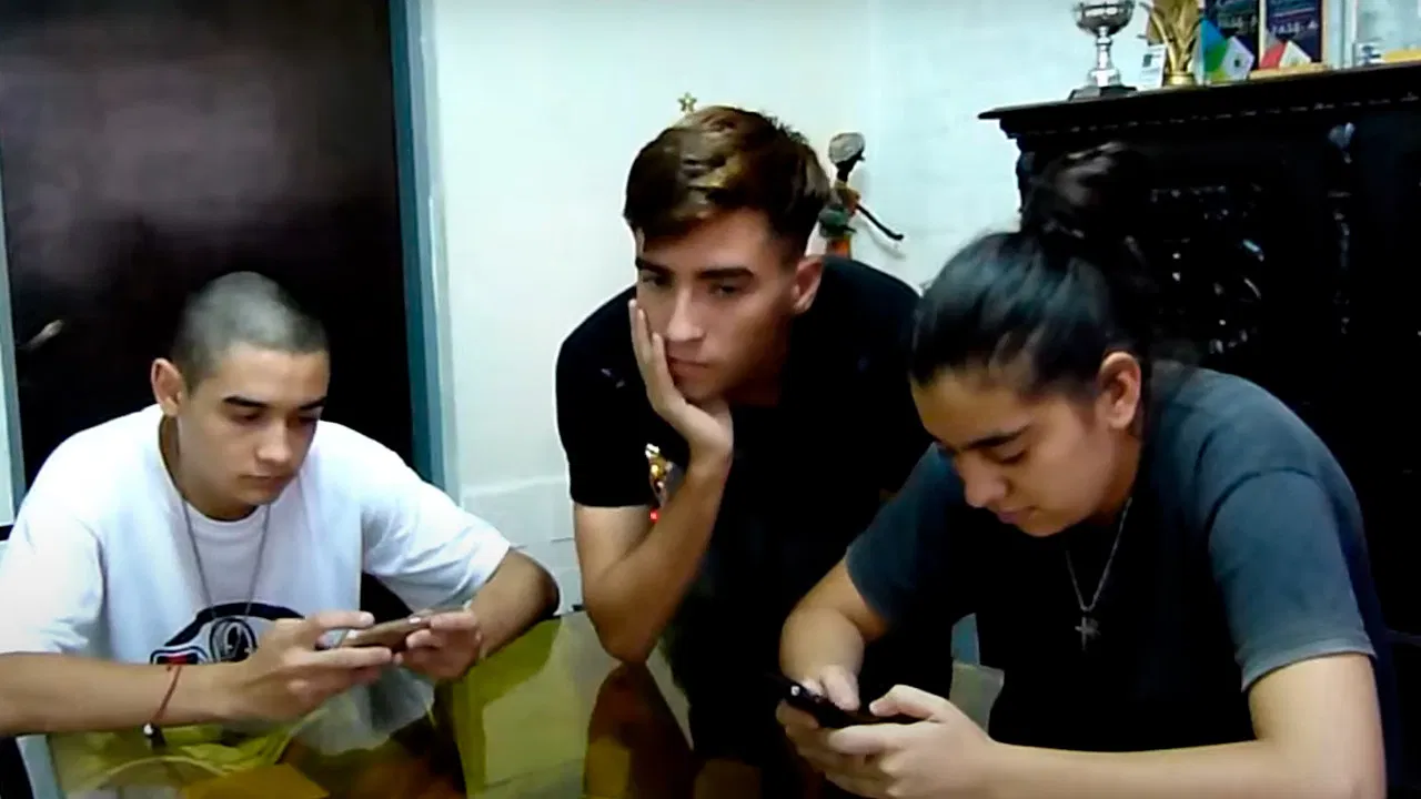 Technology Is Not Christmas backdrop