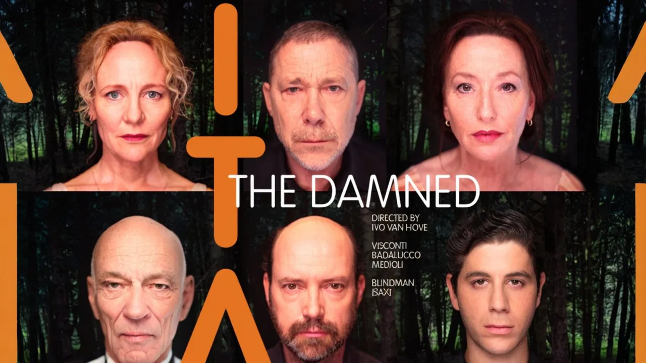 Internationaal Theatre Amsterdam : The Damned backdrop