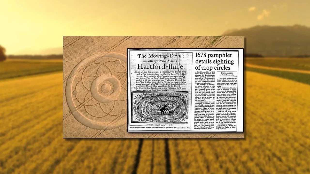Crop Circle Realities backdrop