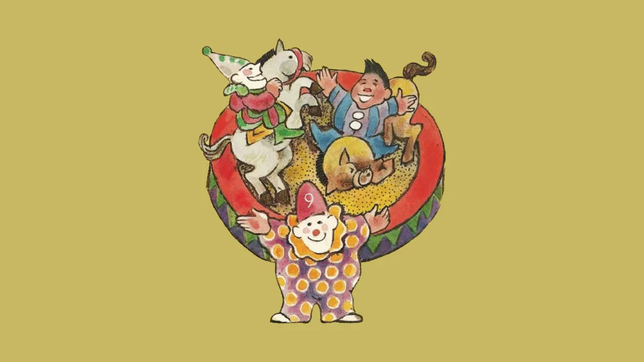 Cirkus Julius backdrop