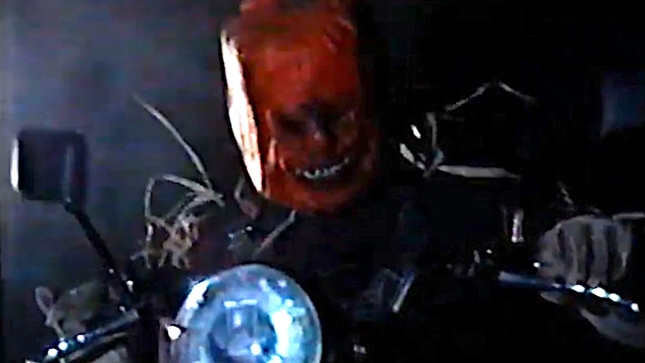 Psycho Scarecrow backdrop