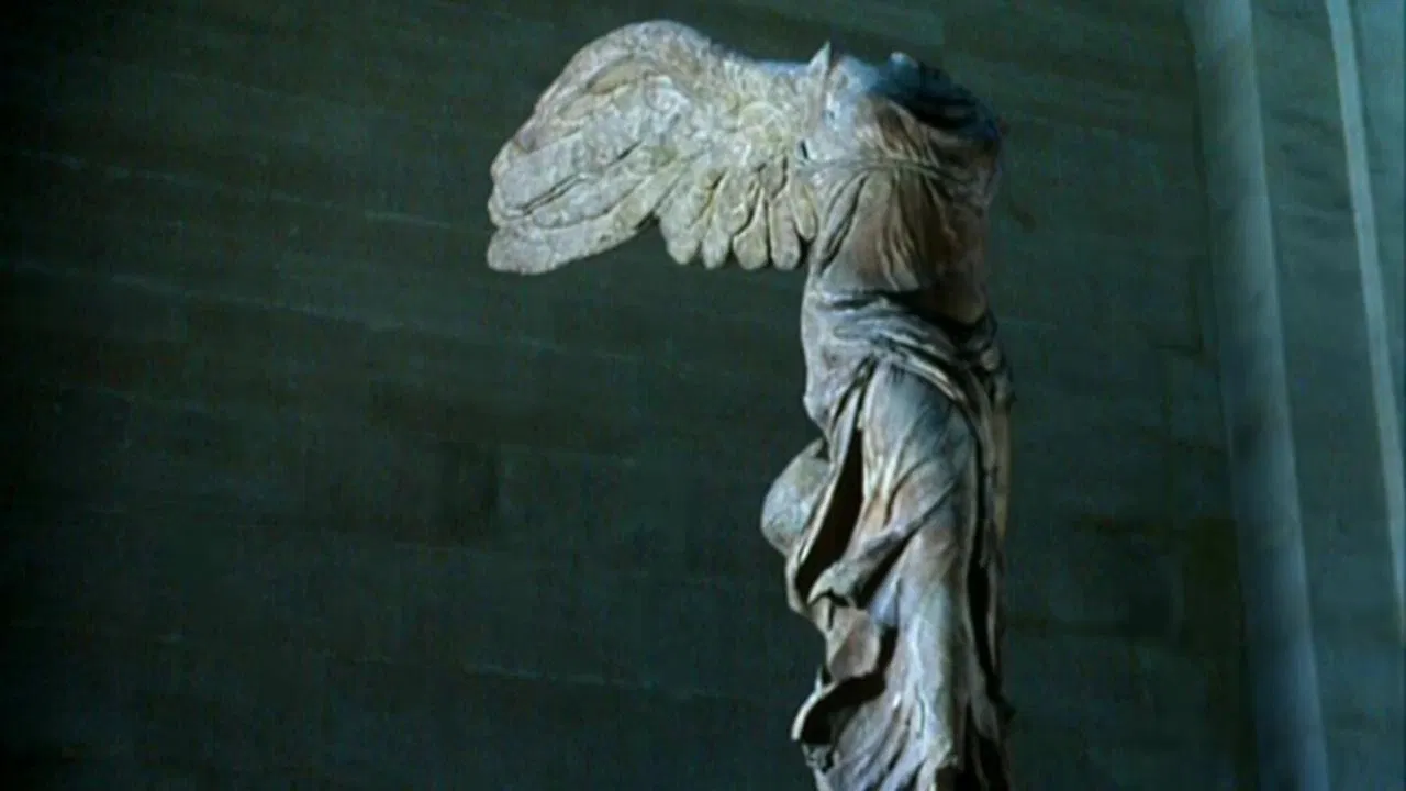 A Visit to the Louvre backdrop