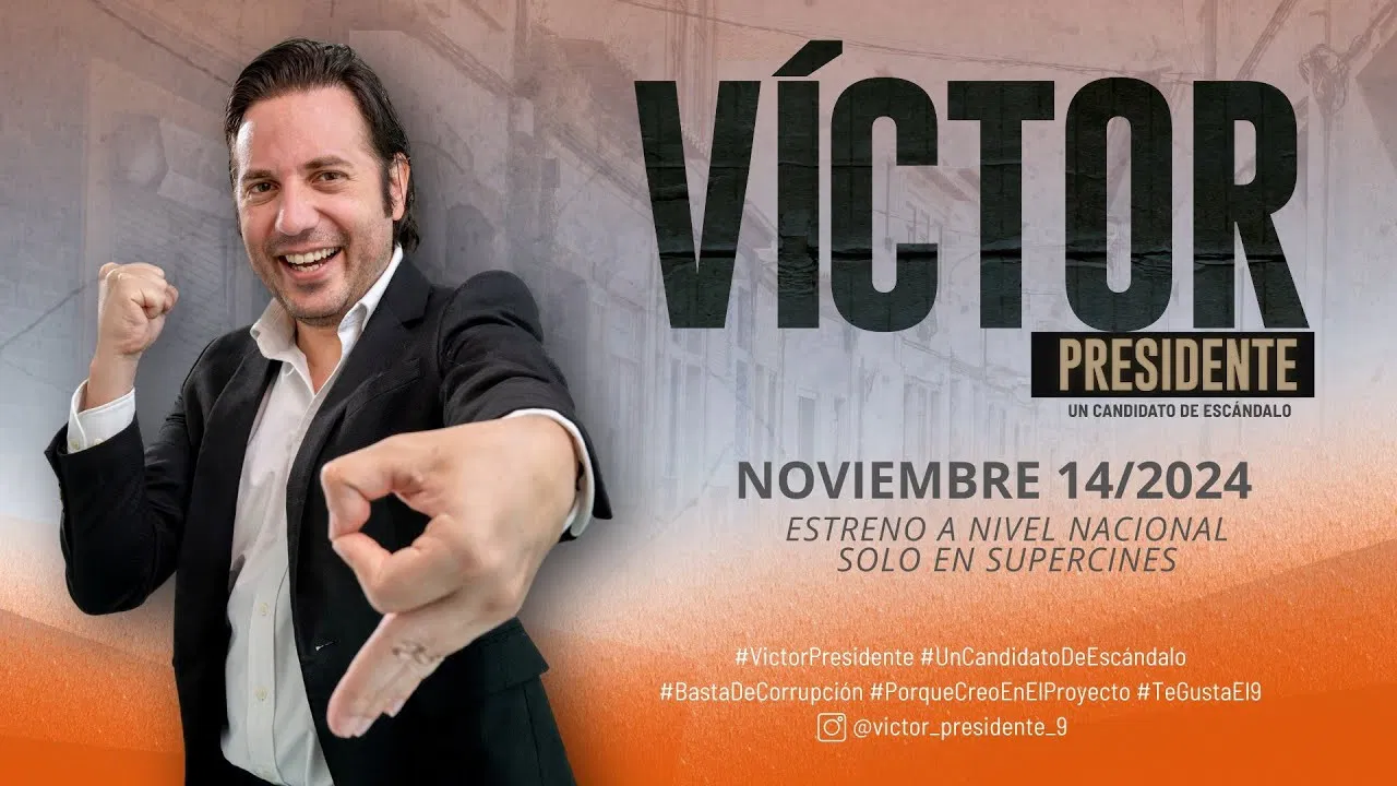 Victor Presidente backdrop