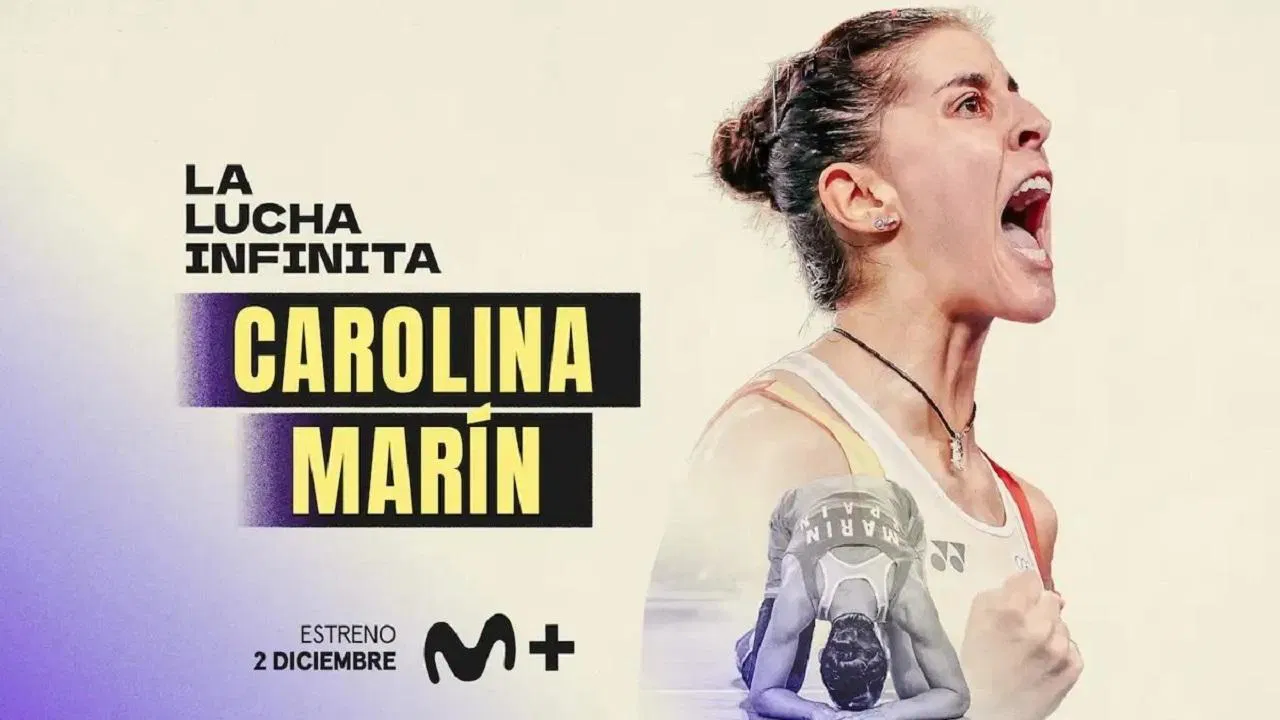 Carolina Marín: la lucha infinita backdrop