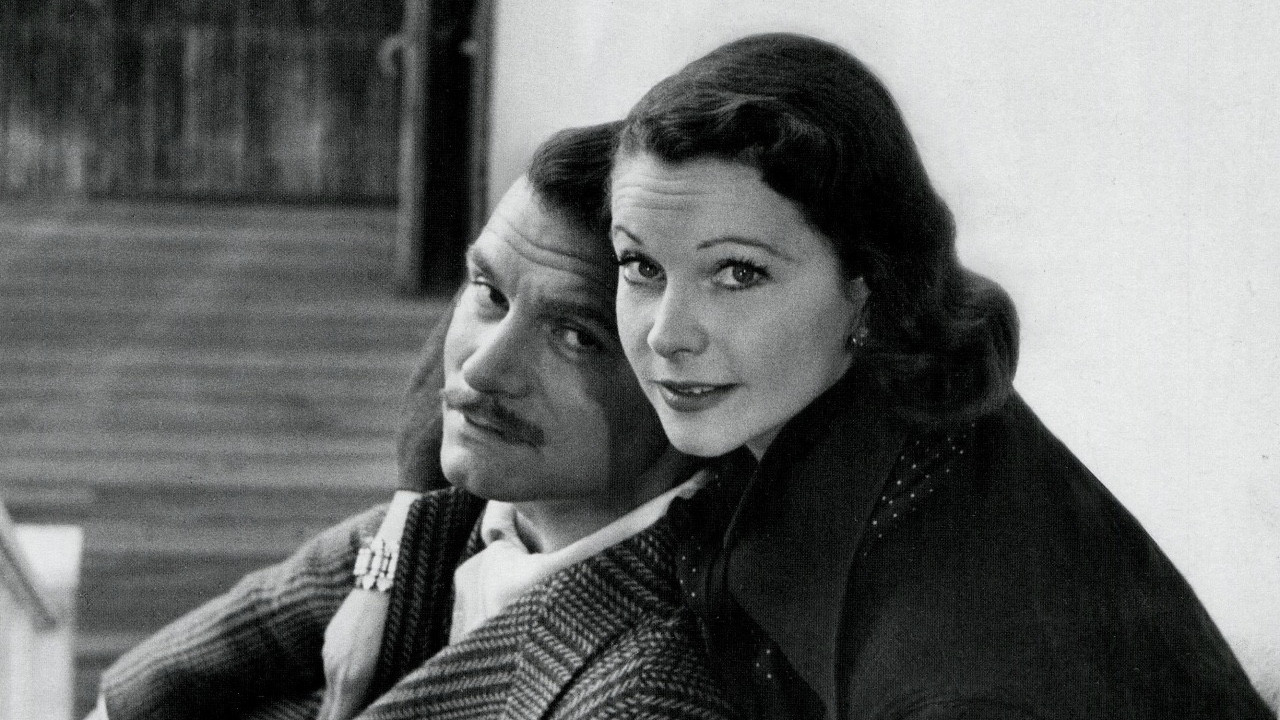 Larry & Vivien: The Oliviers in Love backdrop