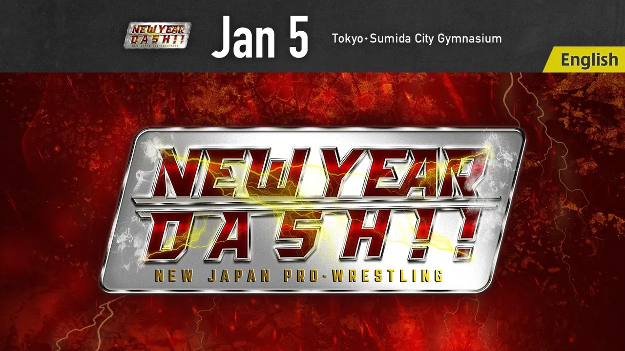 NJPW New Year Dash!! 2024 backdrop