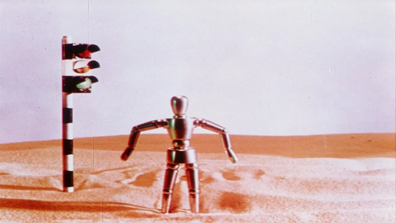 The Birth of the Robot backdrop