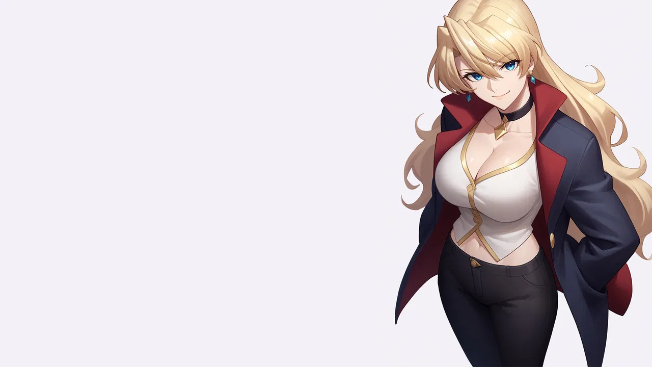 Space Pirate Sara backdrop