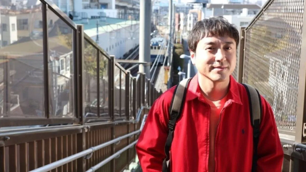 I Walked Around a City I Didn't Know at All backdrop