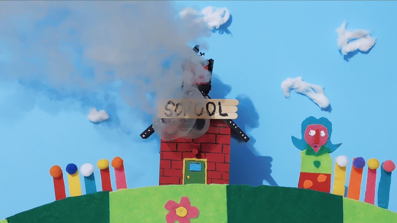 Science Project backdrop