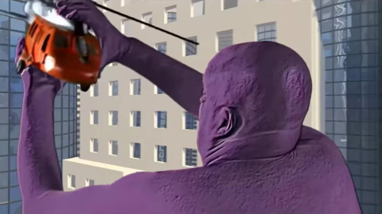 The Amazing Bulk backdrop