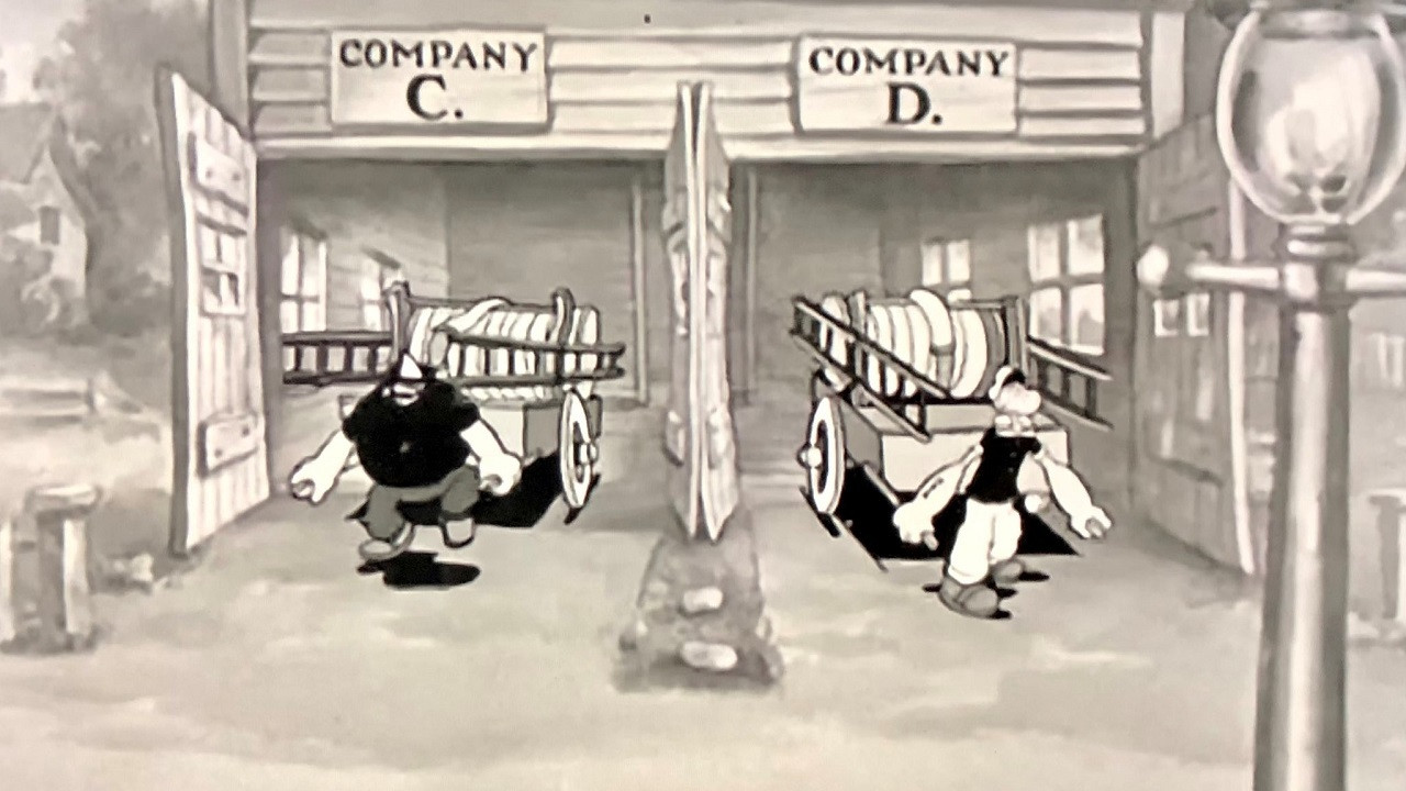 The Two-Alarm Fire backdrop