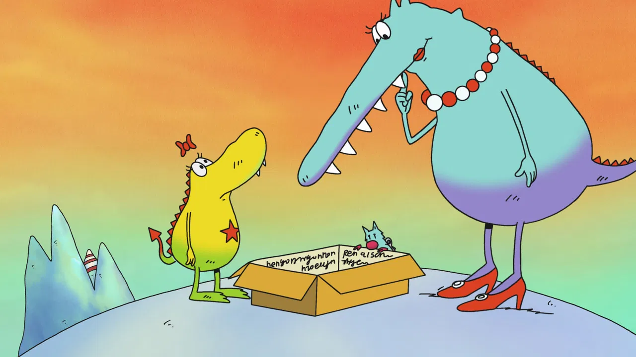 Molly Monster backdrop