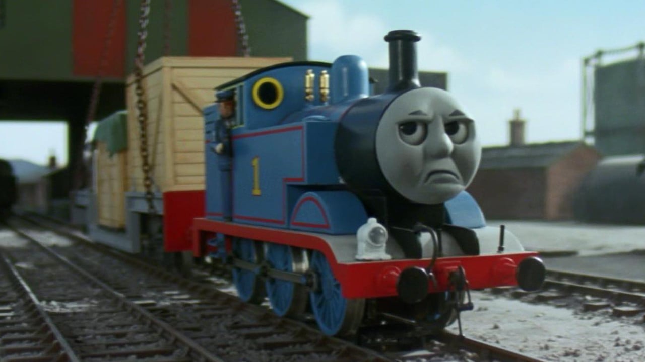 Thomas & Friends: Thomas and the Jet Engine backdrop