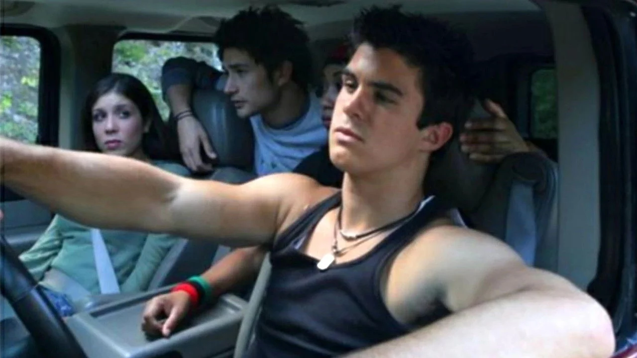 Camp Slaughter backdrop