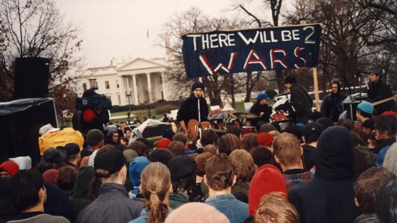 Fugazi: Live in Front of The White House backdrop