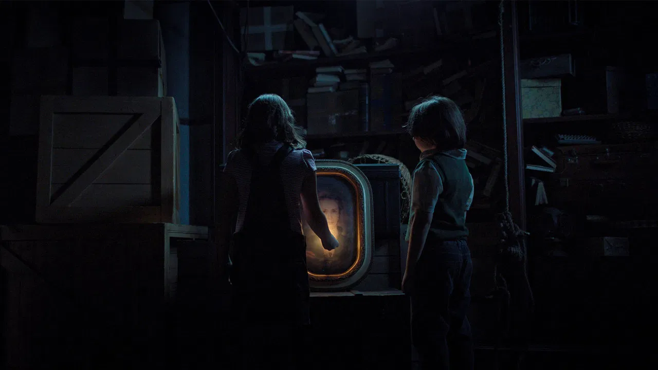 The Basement of Scream Street backdrop