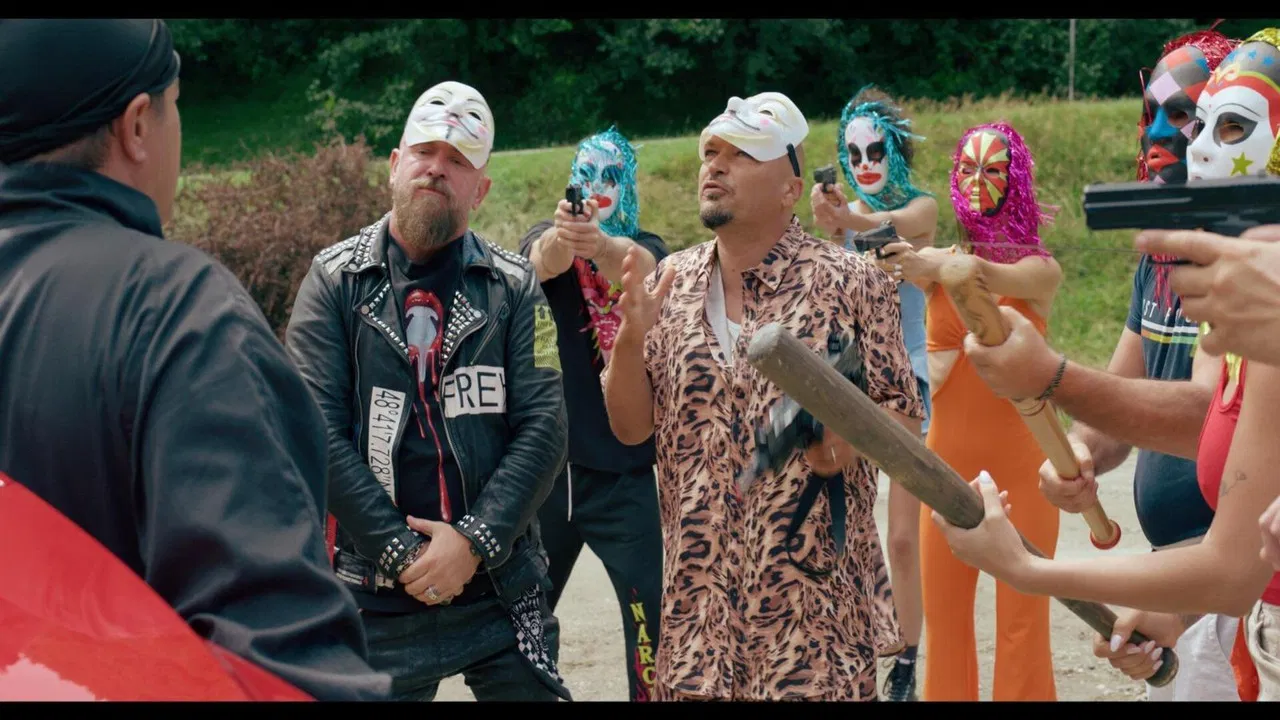 Transilvanian Ninja backdrop