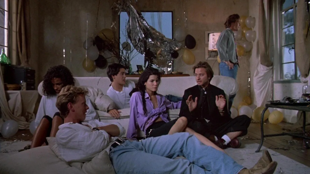 When the Party's Over backdrop