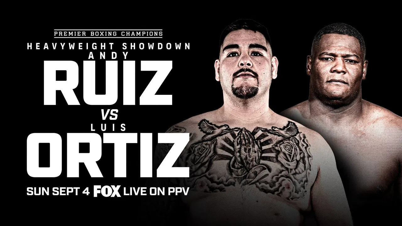 Andy Ruiz Jr. vs. Luis Ortiz backdrop