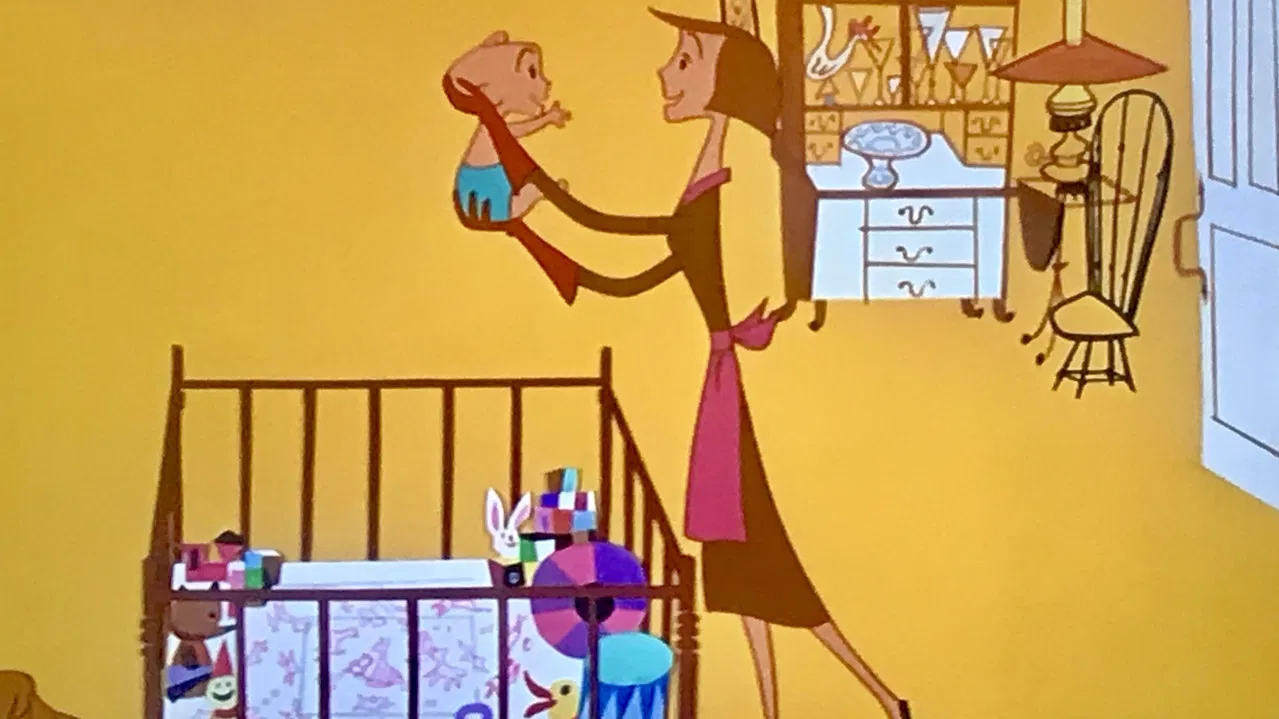 Bringing Up Mother backdrop