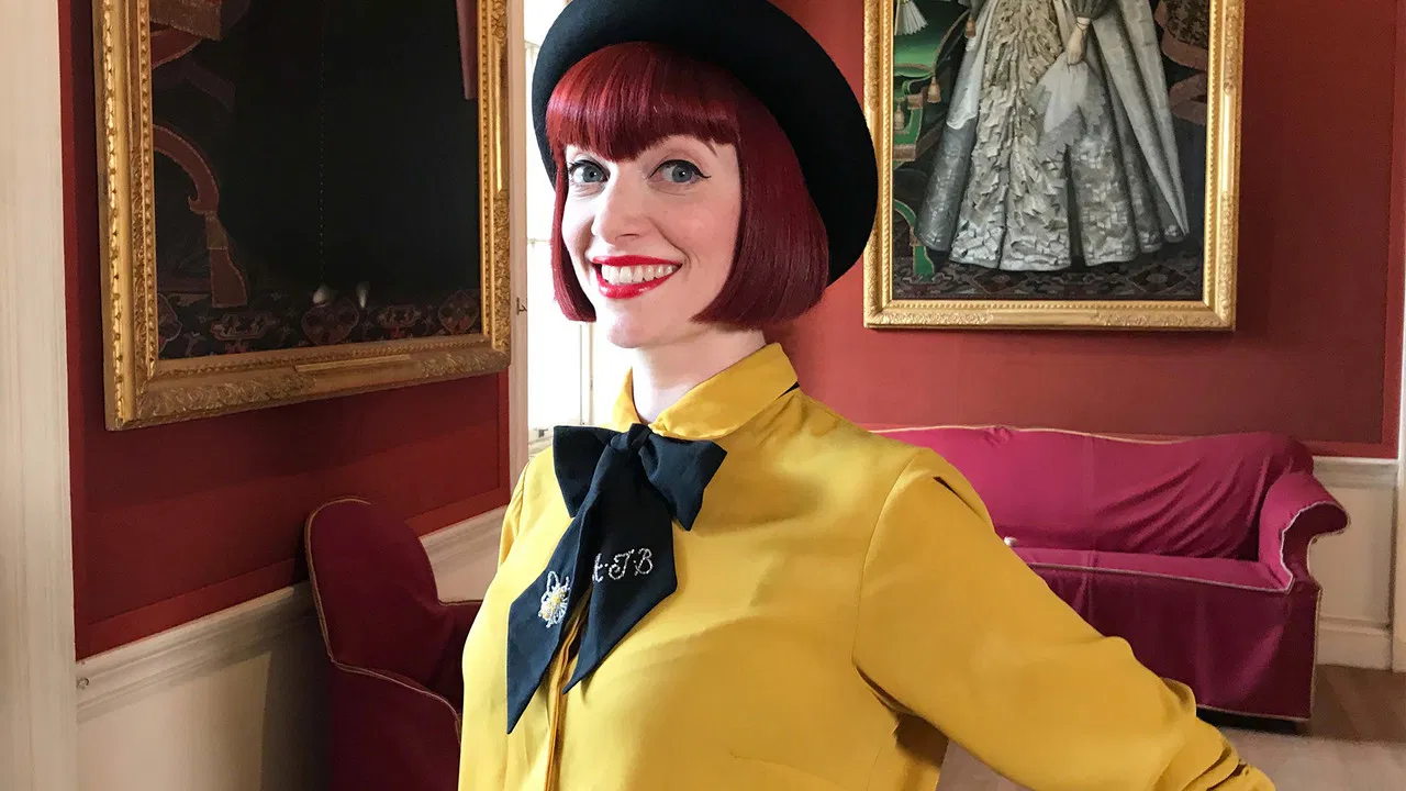 A Stitch in Time backdrop