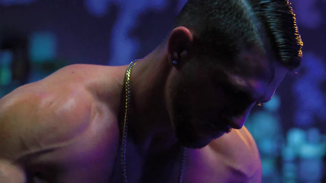 Blue Collared Bitch backdrop