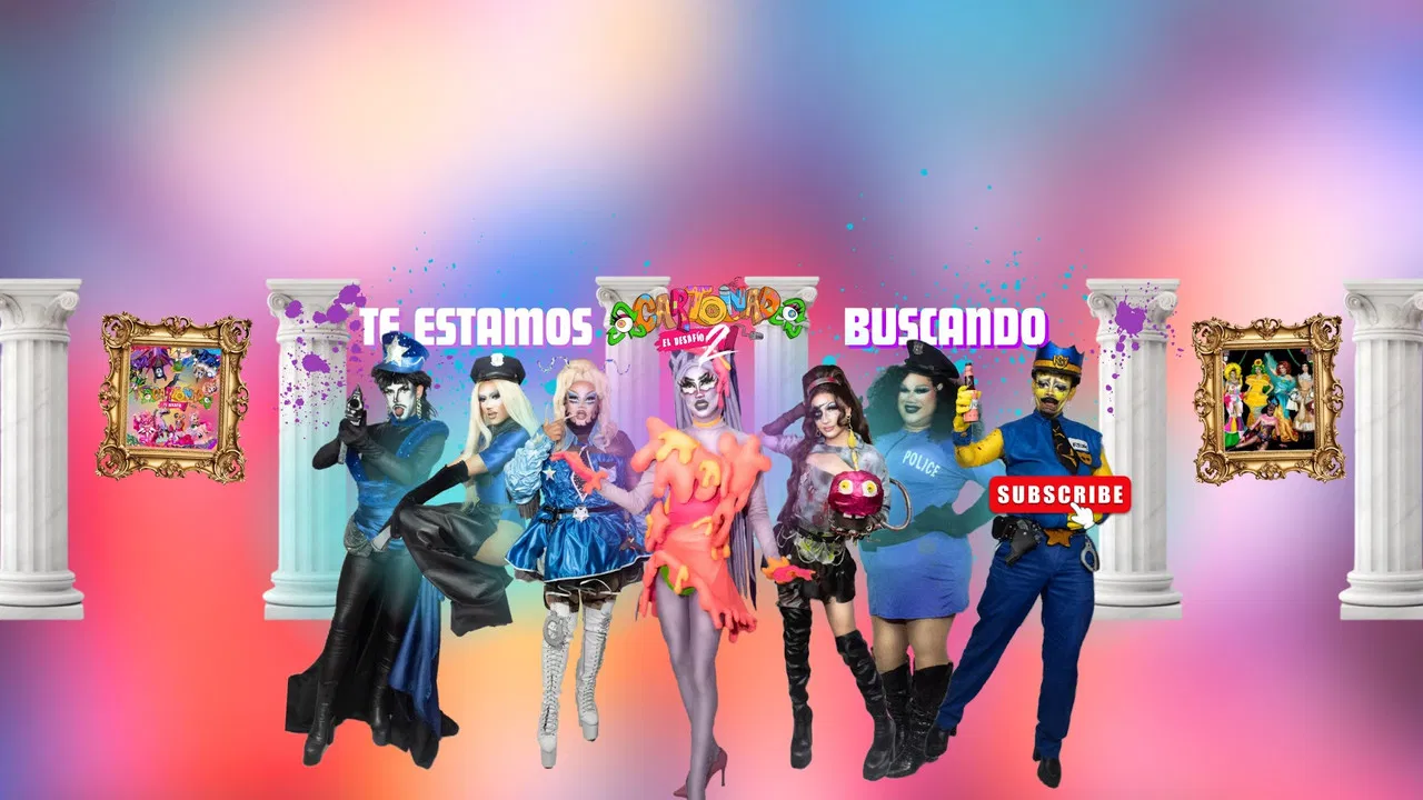 Acartonada: El desafío backdrop