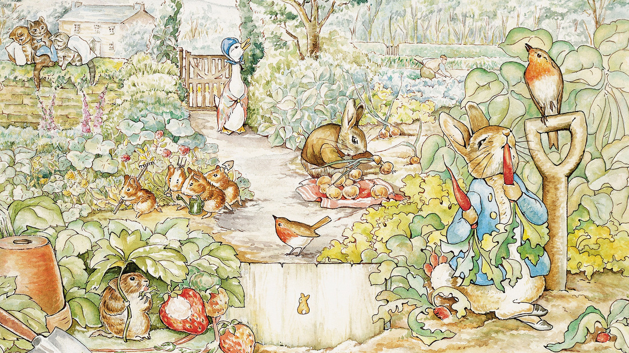 The World of Peter Rabbit and Friends backdrop