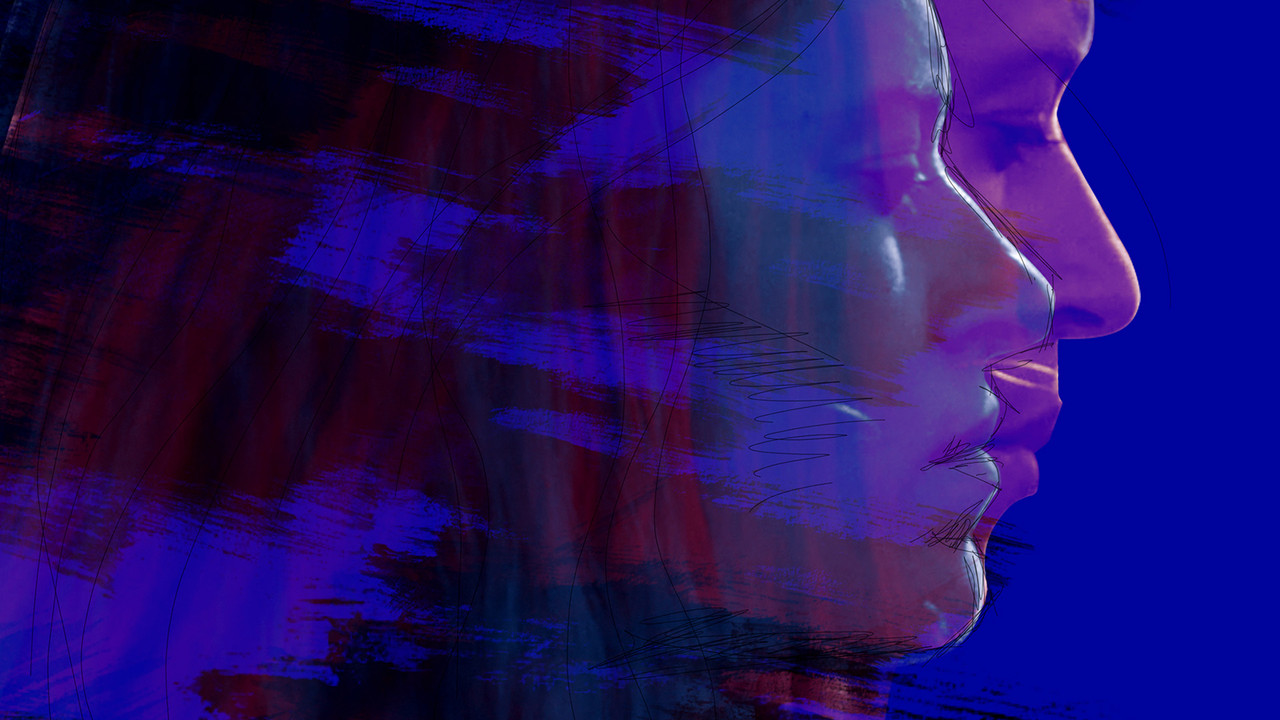 Blue Lisbon backdrop