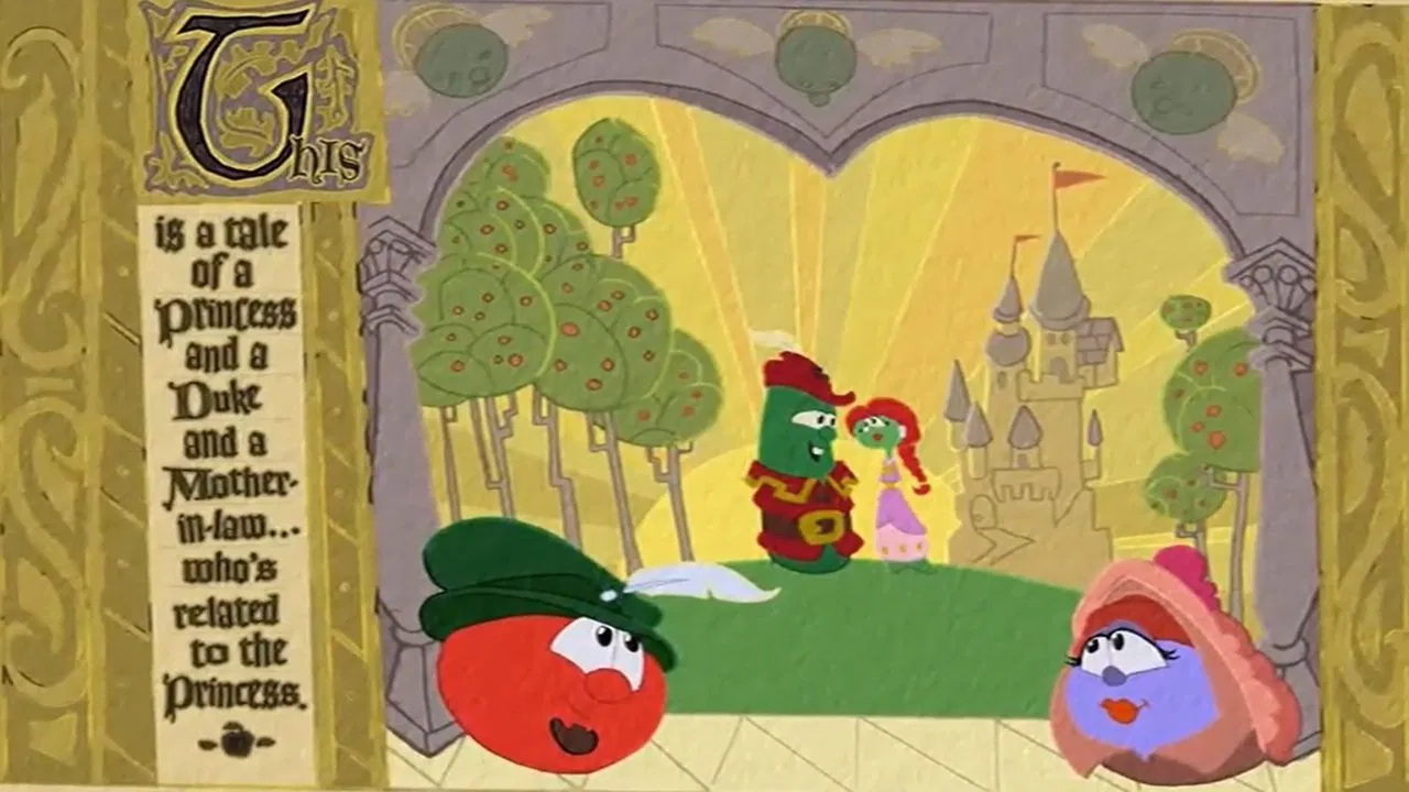 VeggieTales: Duke and the Great Pie War backdrop