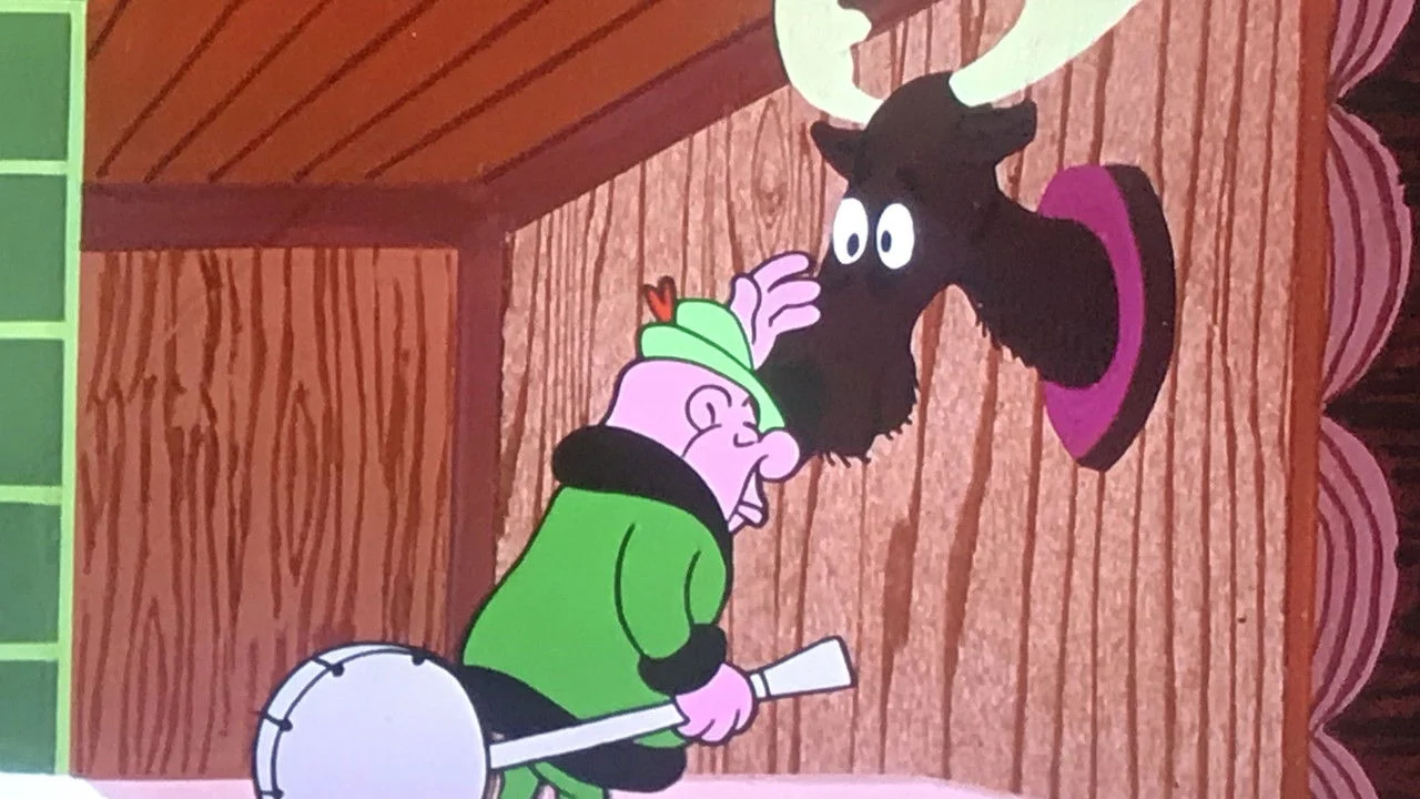 Ragtime Bear backdrop