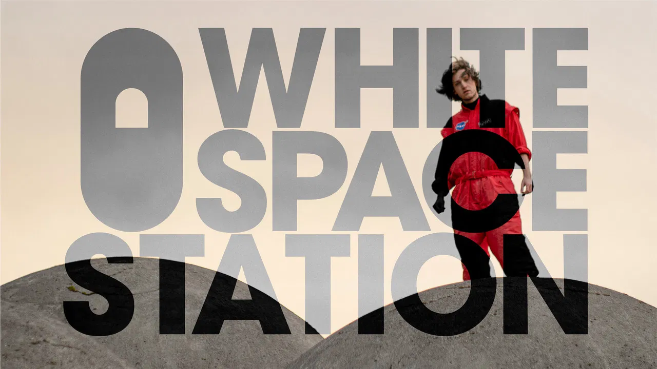 White Space Station backdrop